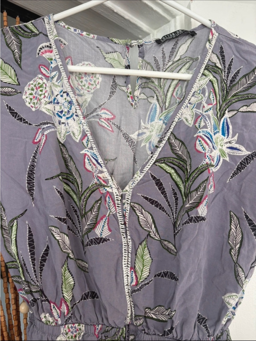 Floral Romper - Picture 3 of 5